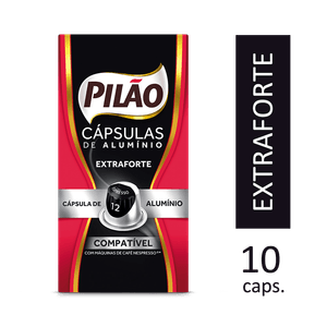 Café Pilão Extra Forte 10 Cápsulas