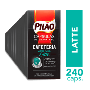 Kit 240 cápsulas Café Pilão Cafeteria Espresso 5