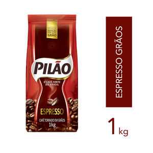 Café Pilão Torrado em Grãos Espresso 1Kg
