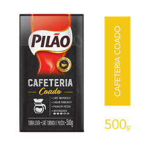 Pilão Cafeteria Coado Vácuo 500g