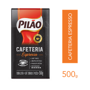 Café Pilão Cafeteria Espresso Vácuo 500g