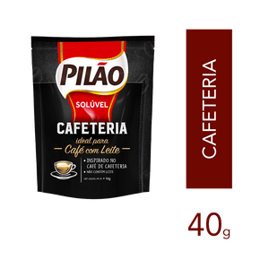 Café Solúvel Pilão Cafeteria 40g