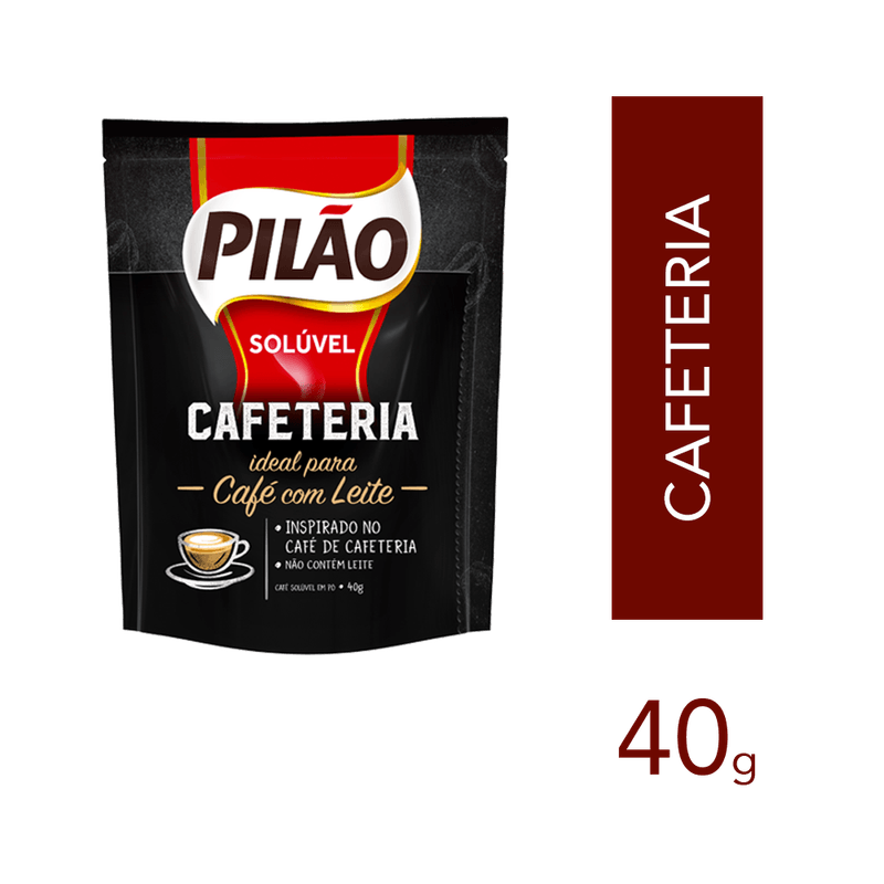 Café Pilão Solúvel Cafeteria 40g