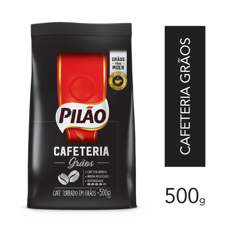 Café Pilão Cafeteria Grãos 500g