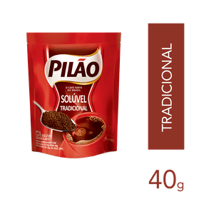 Café Pilão Solúvel Stand Up Pouch Granulado 40g