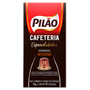 Cápsulas Pilão Cafeteria Especialidades 11.  10 Uni.