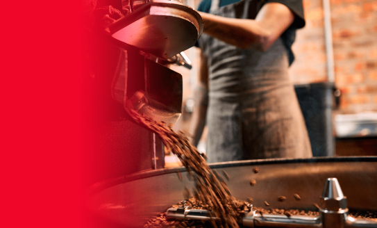 Processo de moagem de grãos de café